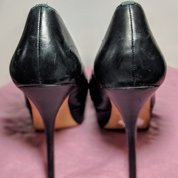 Sam Edelman Black Platform Stilettos - Picture 5 of 8